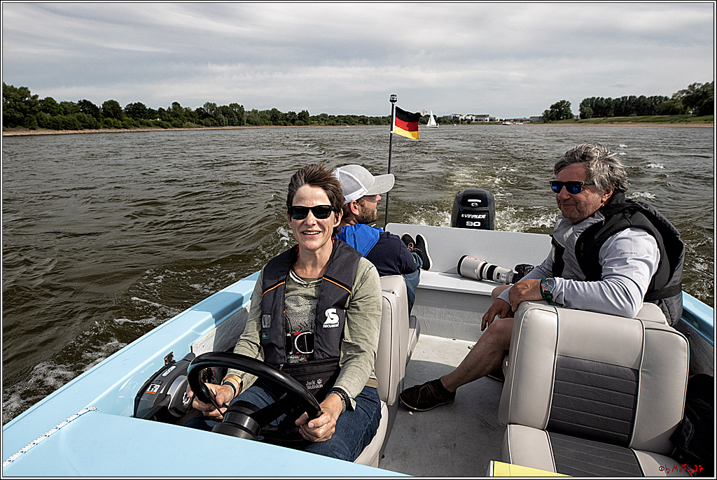 100 Jahre Rheinwoche 2022 - 2. Wettfahrt  Hitdorf - Duesseldorf, 03.06.2022,
